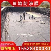 Black plastic thick film culture film aquaculture film Fish Pond Special Film fish pond waterproof film Ounochia anti-seepage film geomembrane