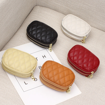 Zero Money Bag Womens Genuine Leather Korea Small Money Bag Women Ins Wind Small Crowd Design Wallet Mini Zero Money Bag Key Bag
