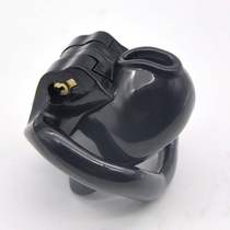 Men's lock men's chastity lock chastity pants with short lock birdcage asceticism device with masturbation egg yunman yunman