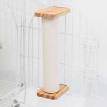 Cat grabbing column sisal claw grinder hemp rope column hanging solid wood cat cage wear-resistant artifact toys cat supplies