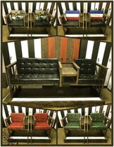High-end billiard chair billiard table Sofa Billiard BILLIARD ROOM SPECIAL BILLIARD ROOM PERIMETER RETRO DOUBLE DIGITS