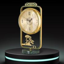 Modern simple desk clock clock Chinese sitting clock home living room placed light luxury table pendulum clock ornaments