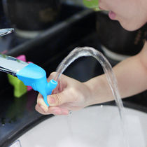 Silicone tap extension connector water guide tank Splash Water Diversion water nozzle Childrens baby wash your hands 