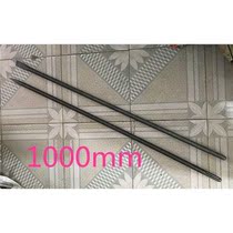 Five-pit electric hammer chisel lengthened round handle Three-groove two pit pointed chiseled flat chisel 1000 electric pick head-head pickaxe drill percussion drill