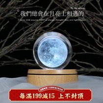 Graffiti Creation Bluetooth Audio Rotating Luminous Glass Crystal Ball Music Box Upgraded Gift Box Christmas Gift
