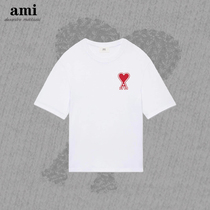 O) Special) Rice discount) Shanghai bin ex-gratia Ami Paris octopus Caring Embroidery Short Sleeve T-shirt Male and female