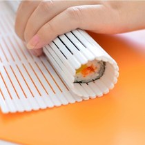 Sushi Roller Shutters Sushi Tool Suit Plastic Curtain Purple Vegetable Covered Rice Curtain Sea Tundra Plastic Sushi Roll Molds
