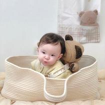 Baby lifting basket for portable hand basket sleeping basket hand carrying basket on-board portable out baby cradle bed