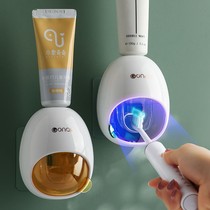 Fully Automatic Squeeze Toothpaste Theorizer Wall-mounted Toothpaste Shelving Toothpaste Shelving Toothpaste Shelving toothpaste squeezer