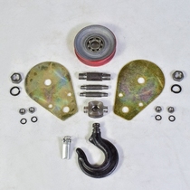Lifting pulley 1 T hook pulley electric hoist under hook wire rope electric hoist hook hook hoist