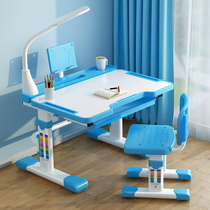 Children Learning Table Elementary School Students Desk Home Writing Table And Chairs Suit Combined Kid Writing Homework Table Can Lift