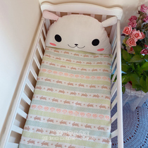 Yazan Runs Rabbit Six Layers Gauze Baby Soft Mat Baby Air-conditioned Room Nursery Kindergarten Children Pure Cotton Linen Machine Washable
