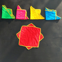  Big rooster loves beautiful thickened flower dance handkerchief Northeast two people turn around to dance Yangge handkerchief Pa octagonal towel examination