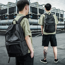 Mens shoulder bag travel business leisure work backpack Tide brand sports new high school junior high school students bag