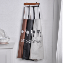Apron Kitchen home Nordic creative fashion men and women cooking waterproof and oil-proof work clothes can be hand and durable
