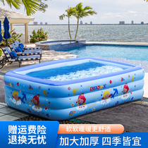 Inflatable Swimming Pool Children Home Grown-up Toddler Baby Family Outdoor Adult Baby Large Foldable Pool Barrel
