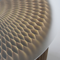 18-piece round acrylic board translucent matte board display table experience table isolation mat