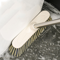 Bathroom brush floor brush long handle bristle tile wiper cleaning artifact Bathroom toilet gap without dead angle