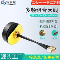 Beidou gps mushroom head antenna outdoor nb waterproof cabinet 1 minute 2 more than 2 in 1g 4G wifi 2G