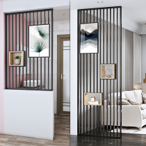 Modern light luxury screen partition living room Chinese entrance door door to door Nordic toilet wall