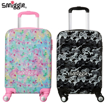 Australian smiggle trolley case children students light unicorn suitcase luggage can be on the plane