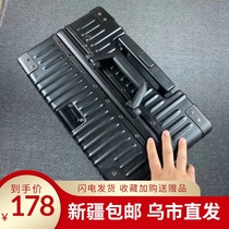 Xinjiang retro anti-scratch aluminum frame suitcase universal wheel trolley case 24 inch mens and womens suitcase 20 inch chassis secret