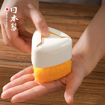 Japan imported triangle rice ball mold creative baby supplementary food shake music press type household sushi mold tool