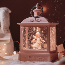 Music Box Music box floating snowflake childrens crystal ball to send girls girl princess little girl birthday gift dream