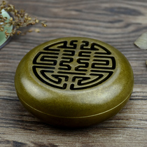 Free incense Hall copper alcohol copper incense burner incense chamber incense burner
