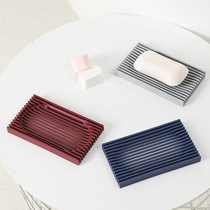 Soap box drain-free toilet bathroom creative rack student dormitory soap tray simple soap box
