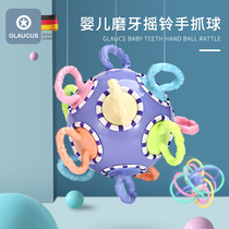 Glaxosmithkline Hand Grab ball soft baby bite glue Food grade boiled baby teether molar stick toy