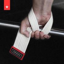Laura star booster belt hard pull belt fitness bodybuilding weightlifting grip belt rowing palm horizontal bar pull-up