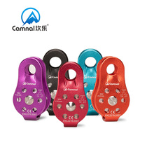 Outdoor climbing pulley rock climbing expansion rescue pulley equipment fixed single pulley group small pulley rock climbing supplies