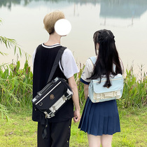 Cherry sauce original uniform bag 3way bag jk Academy style backpack bag portable shoulder bag for men and women dk