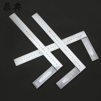 Fine stainless steel angle ruler multi-function angle ruler woodwork ruler 300mm500mm thick angle ruler