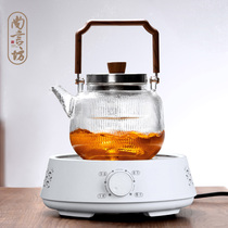 Boiling teapot tea pot tea boiling machine electric pottery stove home boiling tea stove fully automatic kettle tea making tea tea set glass steam teapot