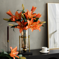 Moisturizing Feel Thyme Emulation Flower Fake Flowers Light Extravagant Fancy Living Room TV Cabinet Table Vase Flower Arrangement Decorations