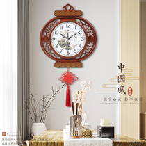 Polaris clock wall clock living room new Chinese silent creative fashion hanging watch clock Wall quartz clock home