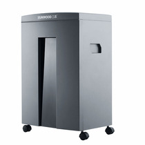 Three-wood shredder commercial high-power German level 5 confidential document shredder household shredder office dual-entrance shredder disc card S18