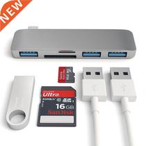 5-In-1 Thunderbolt 3 Adapter USB Type C Hub Dock Dongle with