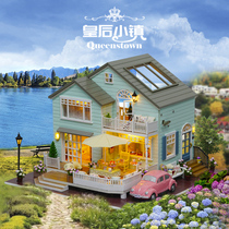 Music Box Music box diy hand-assembled creative birthday gift small Sky City to send girls and girls friends