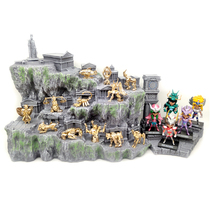 Spot Saint Seiya 12 zodiac sign small holy clothing myth Seiya ornaments Q version Aries Mr Mu Taurus doll