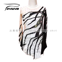 Ice dance elves custom figure skating costumes figure skating performance clothes children adult womens dress d604