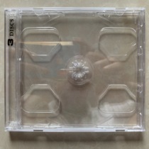 Imported high quality European and American version 3CD box empty box Transparent 3 disc box 3 disc box Maintenance box storage box