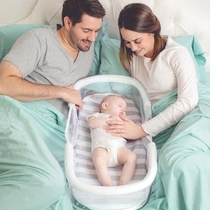 100 generations of suitable crib bed bed baby bed small bed newborn sleeping basket bb toddler travel portable bed bed