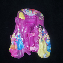 Childrens cartoon inflatable swimming vest Inflatable vest Cartoon drifting princess swimsuit