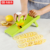 Multifunctional vegetable cutter kitchen potato shreds grater fruit tea cut lemon slices apple slices fruit slicer