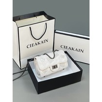 French niche senior sense bag women 2021 new trendy line wild summer chain shoulder shoulder bag leather