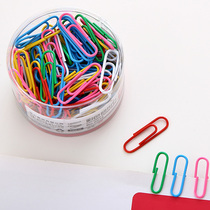 Deli 0038 paper clip mini color paper clip Metal classification paper clip 160 office supplies
