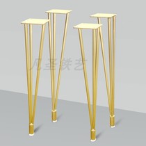 Spot wrought iron light luxury table feet table legs stand conference desk computer desk table coffee table table dining table leg customization
